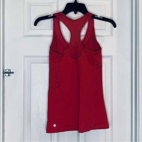 Lululemon Red Racerback Tank Size 4 - Picture 8 of 8